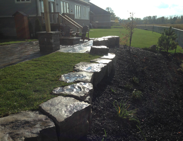 retaining walls landscape design terrascapes landscaping st anns